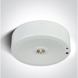 ΦΩΤΙΣΤΙΚΟ ΑΣΦΑΛΕΙΑΣ LED 3 3000K Φ.15cm Ν. 89412-W
