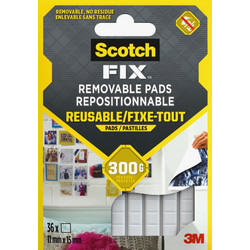 3M Αυτοκόλλητα Πλαστελινης Adhesive Pands Tack Removable