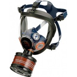 FR-6500-SIL Μάσκα Προστασίας Ολόκληρου Προσώπου για Μονό Φίλτρο (Χωρίς Φίλτρο) Σιλικόνης