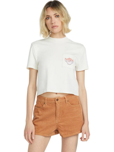 VOLCOM POCKET DIAL T-SHIRT BONE