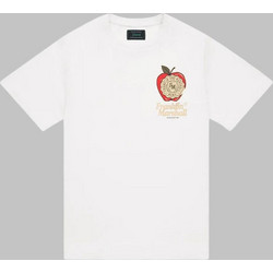 Franklin & Marshall Ανδρικό T-Shirt από Οργανικό Βαμβάκι με Στάμπα Alumni - ΛΕΥΚΌ