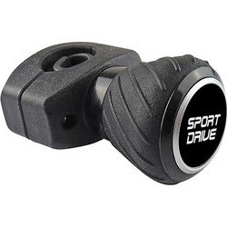 Auto GS Τεμπέλης Τιμονιού Μαύρος "Spinner" 1 Τεμάχιο 20817