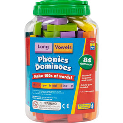 Learning Resources Phonics Dominoes Long Vowels