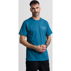 Ανδρικό T-Shirt Cotton4all 25-223 Πετρόλ - Πετρόλ