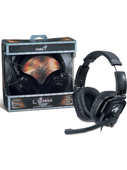 Genius Lychas HS-G550 Gaming Headset Over Ear Black