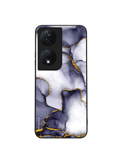 Sonique Marble Series Θήκη (Honor 90 Smart 5G / Honor X7b) Μωβ Γκρι