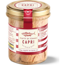 Φιλέτα Τόνου σε Ελαιόλαδο Capri Tuna Fillets in Olive Oil