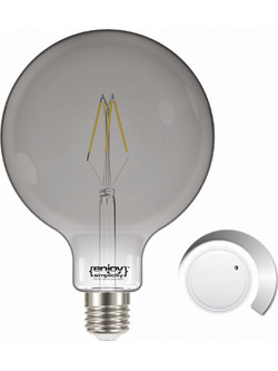 EL822706 | EL822706 | LED SMOKY FILLAMENT DIM|G125 4.5W(25w) E27|4000k|250lm|enjoysimplicity(TM)