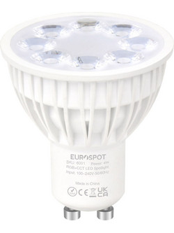 EuroSpot Led Spot GU10 2.4GHz RGBCCT 4W - EuroSpot Led