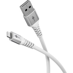 Goobay 74513 USB-A to Lightning Cable 3m White