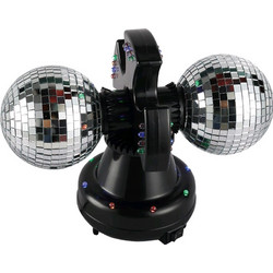 Music - Twin Mirror Ball lamp LED (501114)