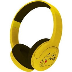 OTL Pk1315 Pokemon Pikachu Ενσύρματα Ακουστικά On Ear Μαύρα Κίτρινα