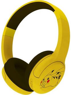 OTL Pk1315 Pokemon Pikachu Ενσύρματα Ακουστικά On Ear Μαύρα Κίτρινα