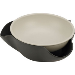 Joseph Joseph Double-Dish Grey Serving Bowl