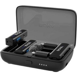 BOYALINK V2 Mobile Wireless Mic for Android USB-C iPhone IOS and 3,5 TRS