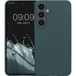 Θήκη Samsung Galaxy S24 FE KWmobile TPU Silicone Case Σιλικόνης - Dark Slate (KWM000021WC005C)