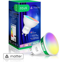 Nous P8 smart Tuya Wi-Fi RGB bulb (GU10 socket) Matter compatible