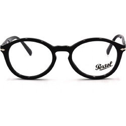 Persol PO3237V 95 Ανδρικός Σκελετός Γυαλιών Οράσεως Κοκάλινος Μαύρος