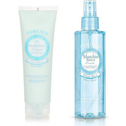 Perlier White Musk Shower Cream 250ml + Moisturizing Body Cream 250ml