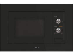 Candy MIS1730B Εντοιχιζόμενος Φούρνος Μικροκυμάτων με Grill 17lt Μαύρος