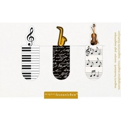 MOSES ΣΕΤ ΜΑΓΝΗΤΙΚΟΙ ΣΕΛΙΔΟΔΕΙΚΤΕΣ - BOOKMARK MUSIC M31122