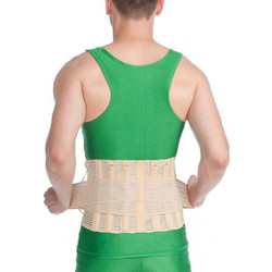 Ortholand Sacrolumbar Ζώνη Οσφύος Ελαστική με 6 Εύκαμπτες Πλαστικές Μπανέλες