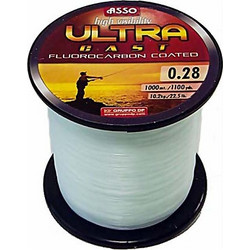 Πετονιά Asso Ultra Cast Fluorocarbon Coated 1000m - 0,24 mm-ASSO