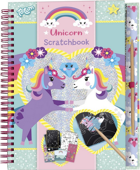 Totum Unicorn Scratch Book (TT071605)