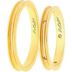 FaCad'oro WR-78S Ασημένιες Βέρες Γάμου