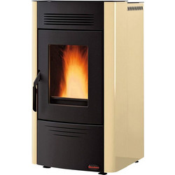La Nordica Ketty Evo 2.0 Parchment Σόμπα Pellet Αερόθερμη 7.4kW