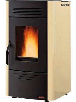 La Nordica Ketty Evo 2.0 Parchment Σόμπα Pellet Αερόθερμη 7.4kW