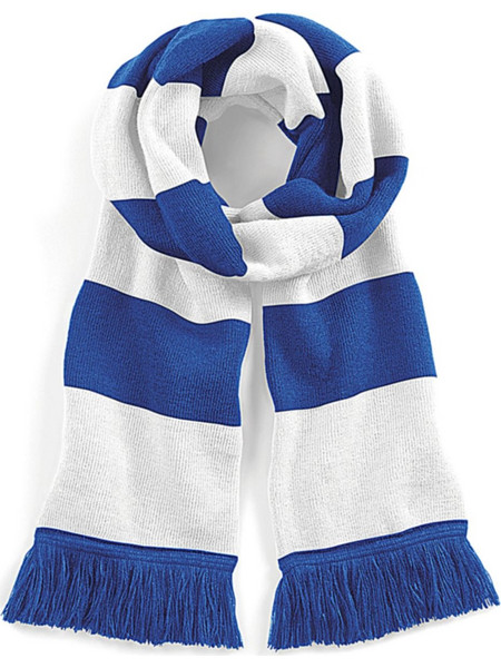 Κασκολ Διχρωμο Stadium Beechfield B479 Bright Royal/White