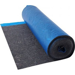 Υπόστρωμα δαπέδου VEVOR 18,6 m/Roll, Laminate επένδυση δαπέδου πάχους 3 mm με προσαρτημένο φράγμα ατμών, ίνες βαρέως τύπου + φιλμ PE, ηχομόνωση & μείωση θορύβου, ιδανικό για δάπεδα laminate