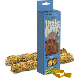 Little One Sticks Vegetables Guinea Pig 2τμχ