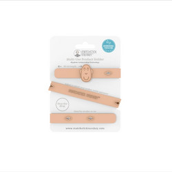 MATCHSTICK MONKEY Multi Use Product Holder, Κλιπ σιλικόνης πολλαπλών χρήσεων Dusty Pink -1τεμ 24158