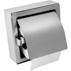Χαρτοθήκη B.T. με Καπάκι Inox Χρωμέ Interflex 187033
