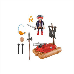Playmobil Pirates Βαλιτσάκι Πειρατής με Σχεδία για 4+ Ετών 5655