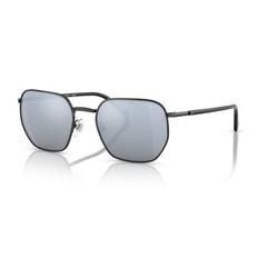 Vogue VO4257S 352/19 Ανδρικά Γυαλιά Ηλίου Τετράγωνα Κοκάλινα Μεταλλικά Μαύρα με Γκρι Καθρέπτη Φακό