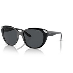 Vogue VO5457S W44/87 Γυναικεία Γυαλιά Ηλίου Oversized Κοκάλινα Μαύρα με Μαύρο Φακό