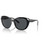 Vogue VO5457S W44/87 Γυναικεία Γυαλιά Ηλίου Oversized Κοκάλινα Μαύρα με Μαύρο Φακό