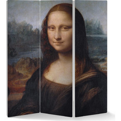Παραβάν Leonardo da Vinci Μόνα Λίζα! - 160X180εκ(ΤΕΤΡΑΦΥΛΛΟ)