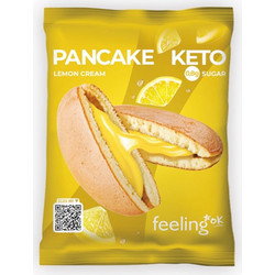Pancake Πρωτεΐνης με Κρέμα Λεμόνι Low Carb Keto-Frienndly FeelingOk 50g - FeelingOk