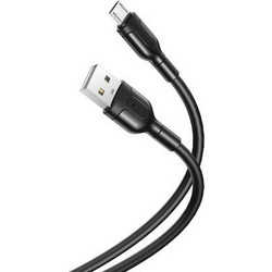USB A 2.0 Cable Male To Micro USB Black 2m XO NB103