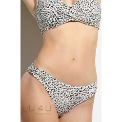 BLU4U Bikini Slip Animal Print Μπεζ 2136536-03