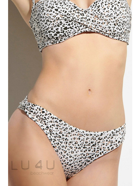 BLU4U Bikini Slip Animal Print Μπεζ 2136536-03