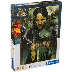 Puzzle Clementoni The Lord Of The Rings Fellowship Ring 1000 Κομμάτια