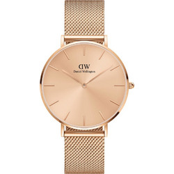 Daniel Wellington Γυναικείο Ρολόι με Ροζ Χρυσό Μεταλλικό Μπρασελέ DW00100472