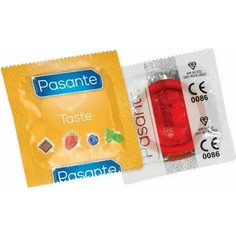 Pasante Taste Strawberry Προφυλακτικό με Γεύση & Λιπαντικό 1τμχ