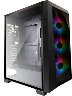 Xilence Breeze Performance A+ X7 Black Gaming Midi Tower Κουτί Υπολογιστή με Πλαϊνό Παράθυρο