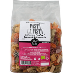 Παιδικά Ζυμαρικά 4 Λαχανικών - Pasta La Vista - 500gr